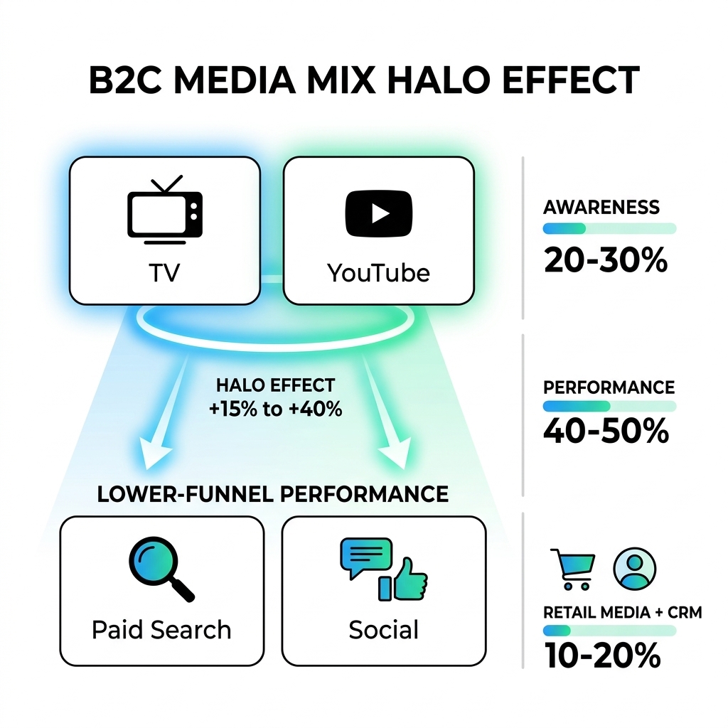 Media mix halo