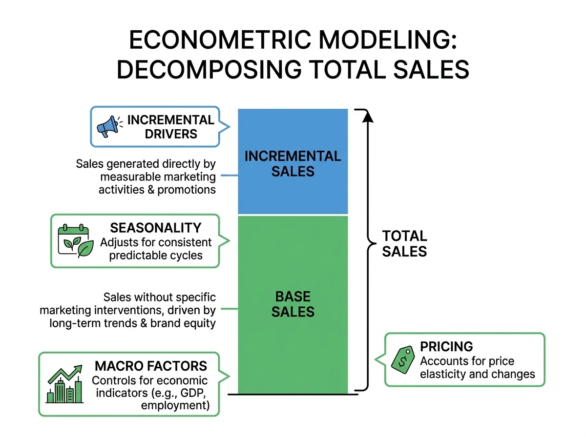 Base versus incremental sales
