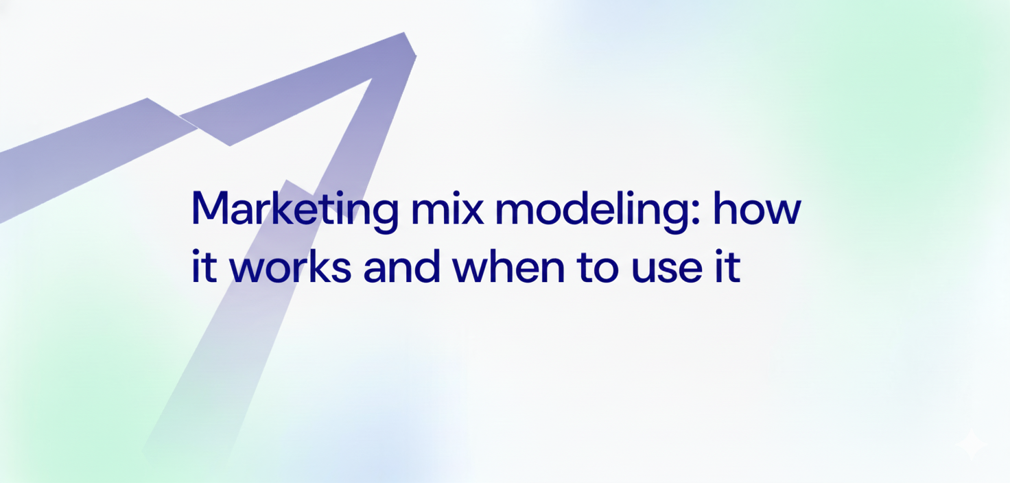 Forecasting business results with marketing mix modeling